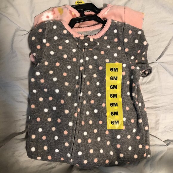 CARTER'S 2PC FLEECE JUMPER / 6M - Picture 1 of 2